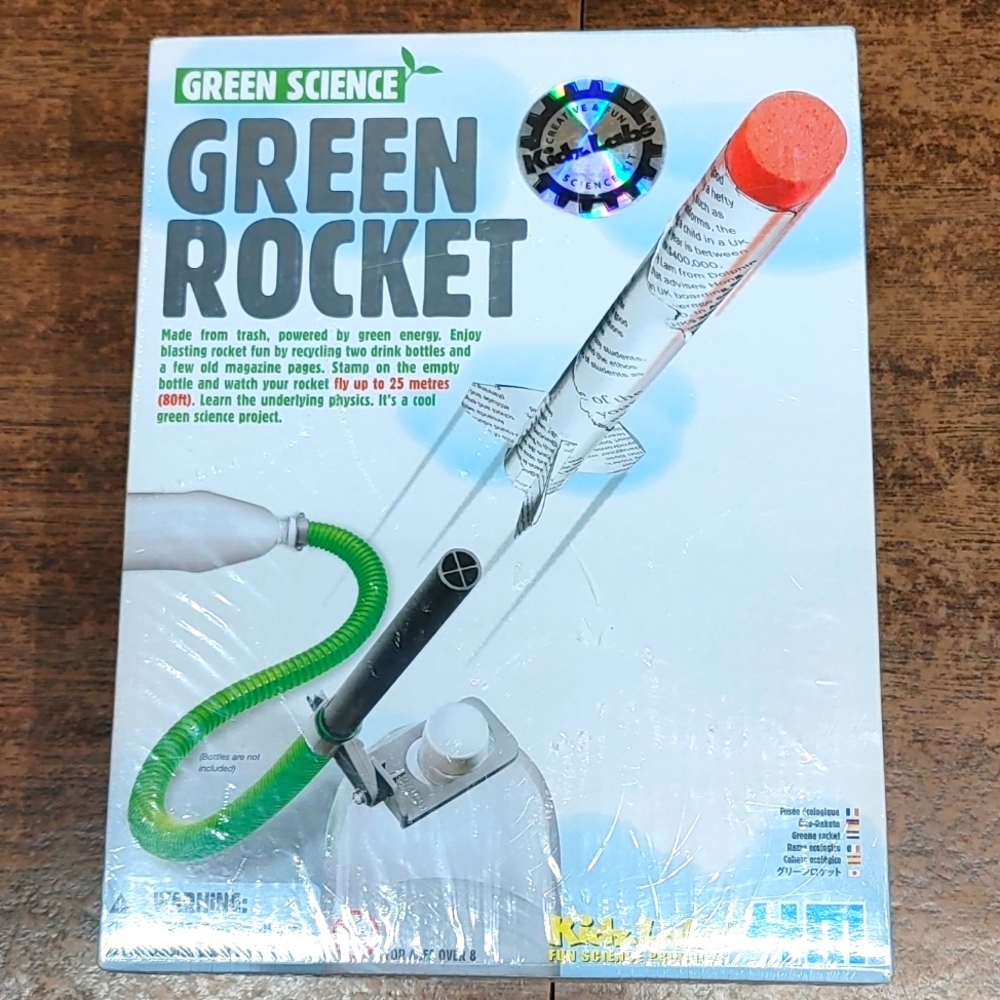New unopened Green Science Green Rocket